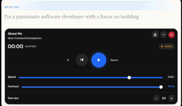 Help screen with keyboard shortcuts and 5-step call flow