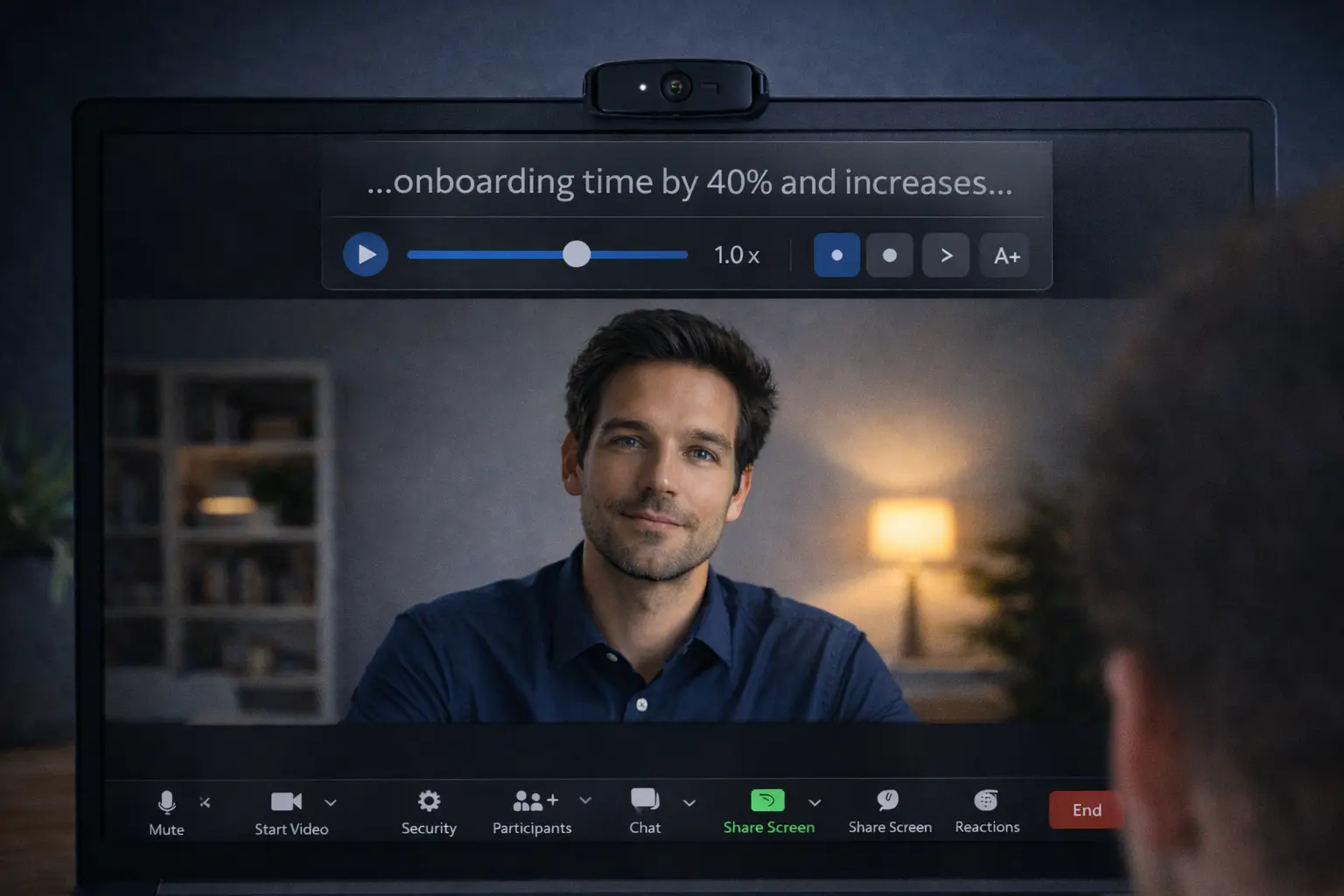 How to Read Notes on Zoom Without Looking Down
